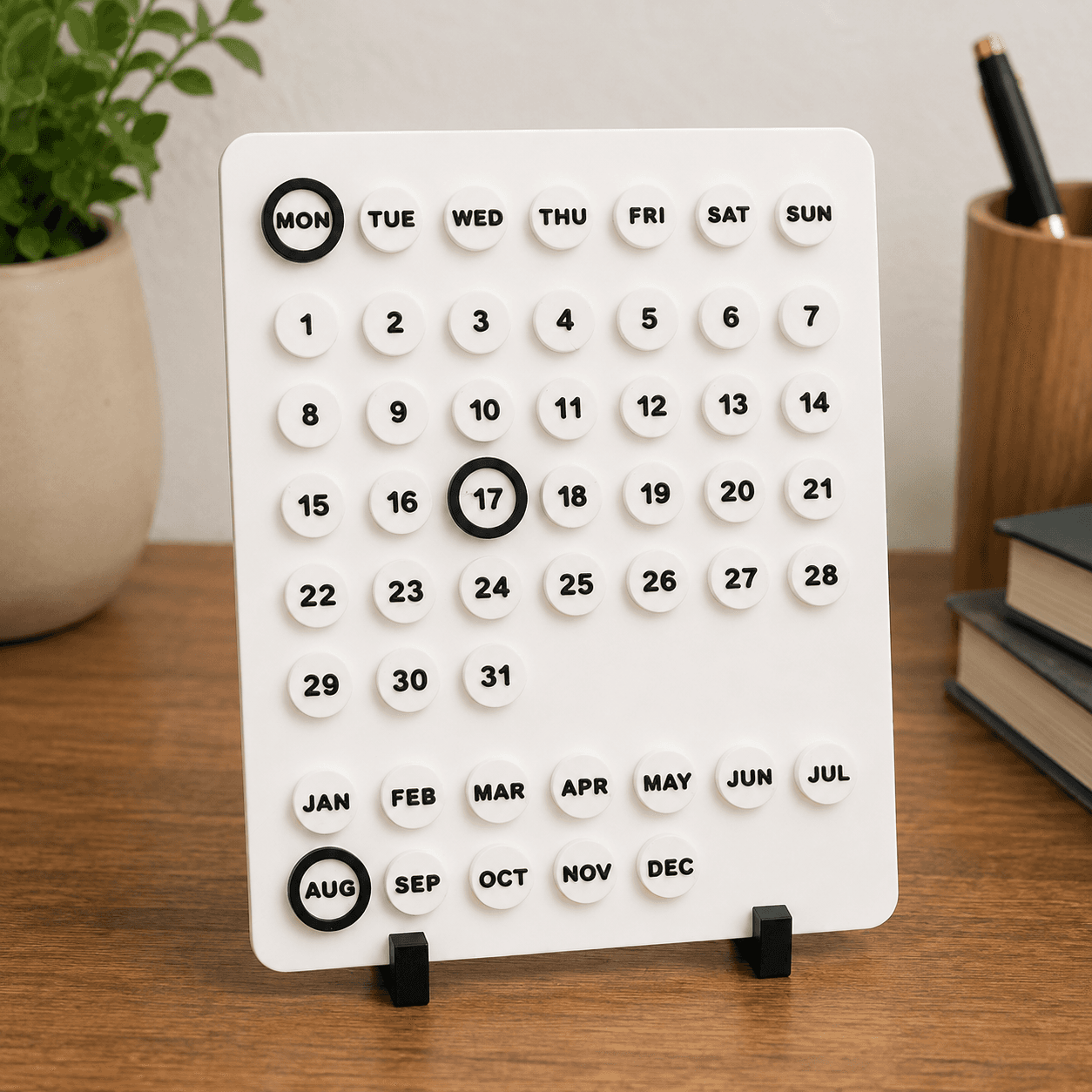 Perpetual Desk Calendar